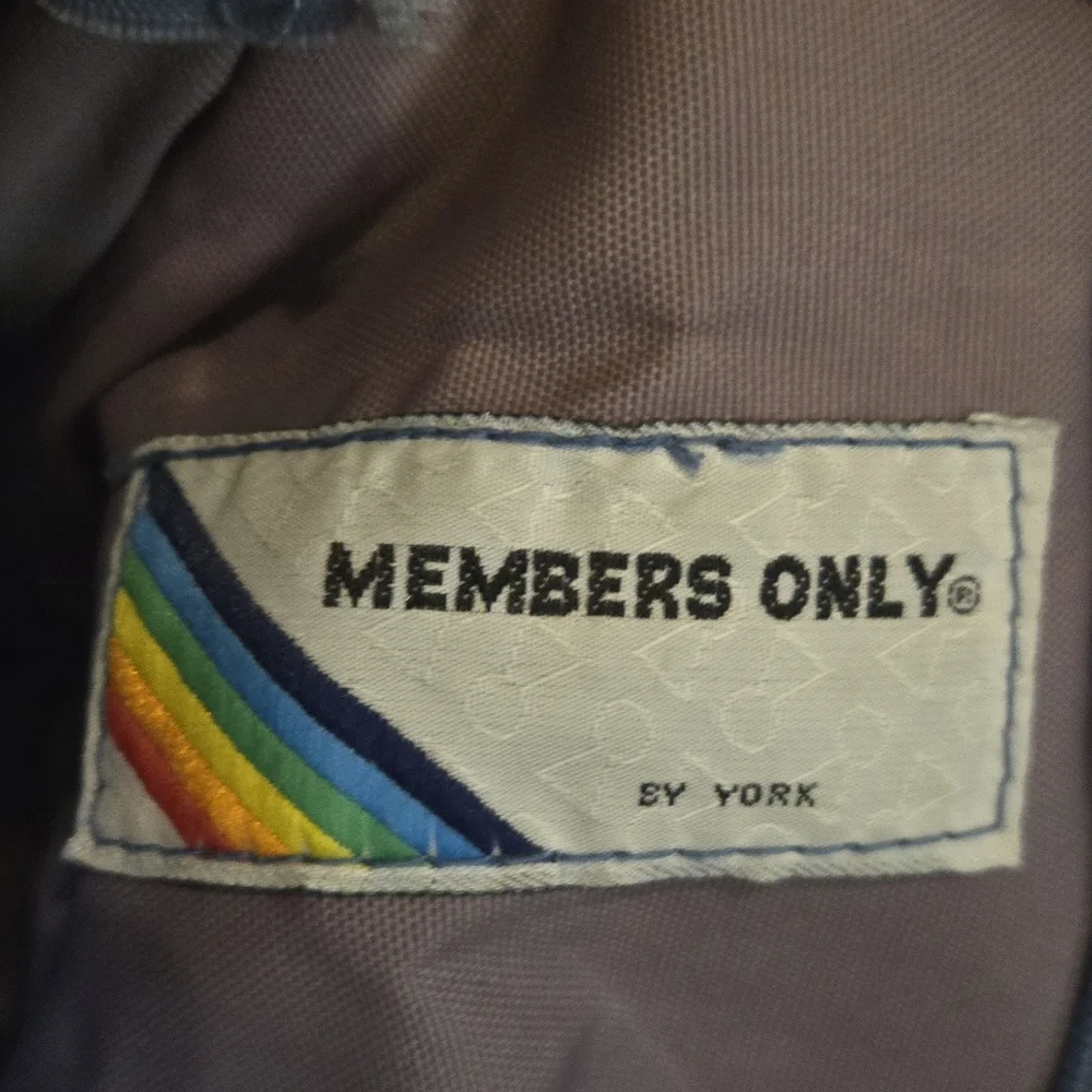 Vintage Members Only Garment Bag Hanging Suit Carryon Black Folding